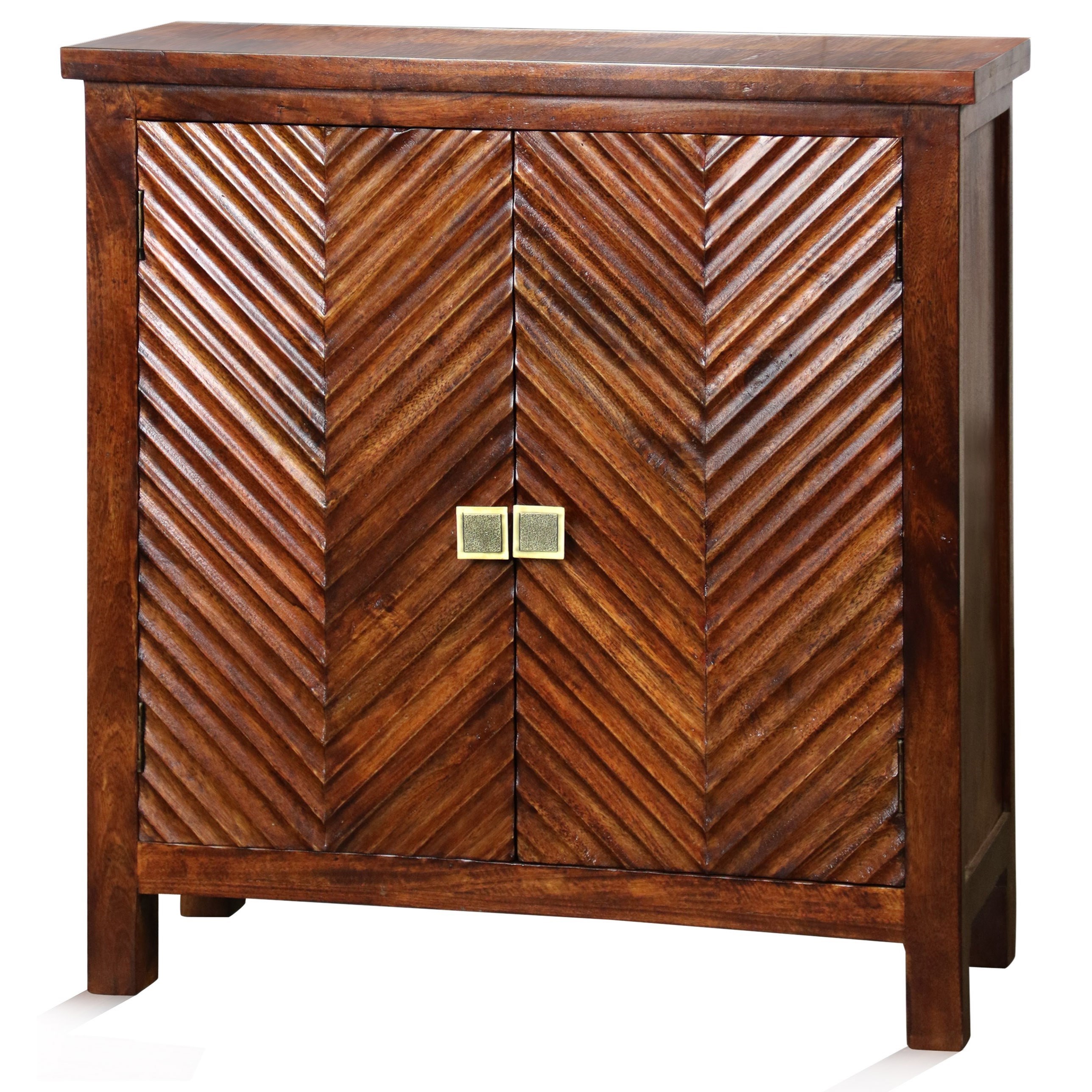 StyleCraft Occasional ISF24510 Red Mahogany 2 Door